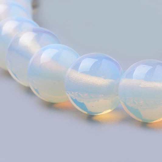 Opalite Round Beads – 4mm, 6mm, 8mm & 10mm | The Pink Bead Shop Canada