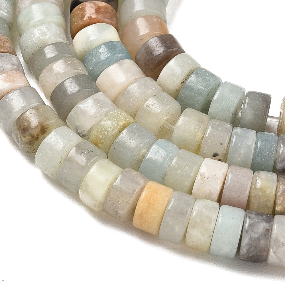 Flower Amazonite 6mm Disc Heishi Beads for Jewelry Making | Canada
