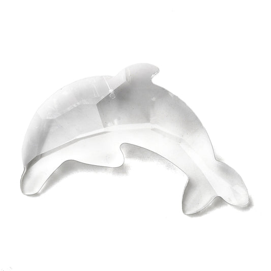Crystal Dolphin Hanging Pendants | Faceted Glass Dolphin Charms | The Pink Bead Shop Canada