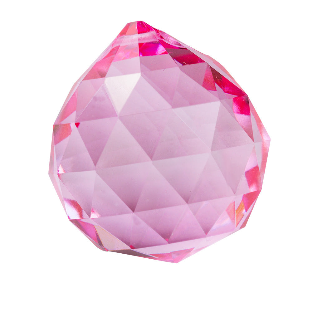 30mm Faceted K9 Crystal Teardrop Pendant – Assorted Colours | The Pink Bead Shop Canada