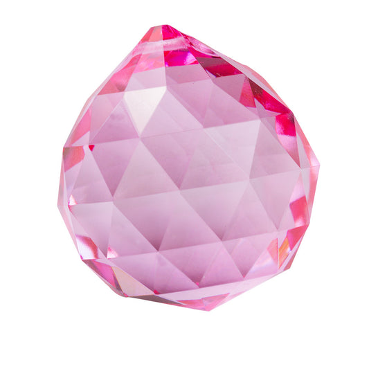 30mm Faceted K9 Crystal Teardrop Pendant – Assorted Colours | The Pink Bead Shop Canada