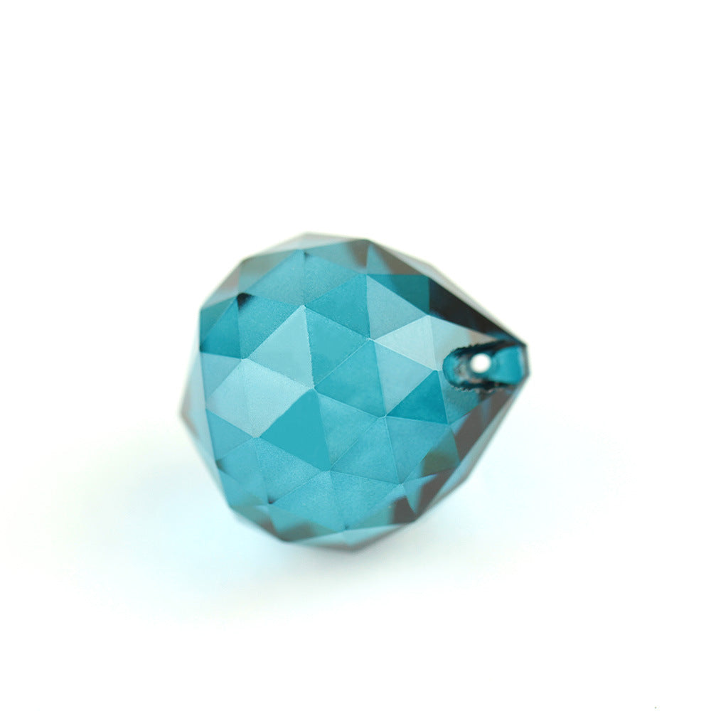 30mm Faceted K9 Crystal Teardrop Pendant – Assorted Colours | The Pink Bead Shop Canada