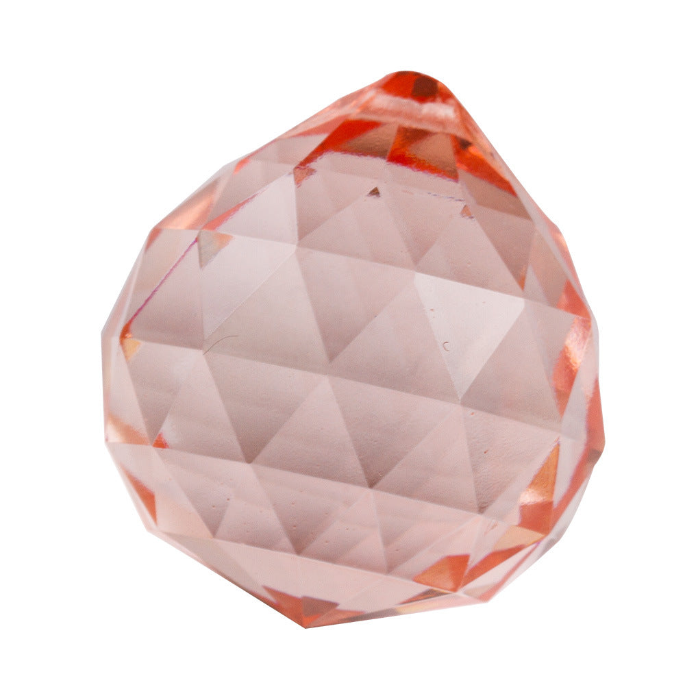 30mm Faceted K9 Crystal Teardrop Pendant – Assorted Colours | The Pink Bead Shop Canada