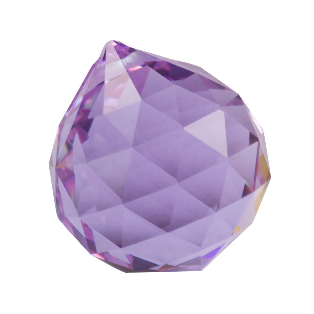 30mm Faceted K9 Crystal Teardrop Pendant – Assorted Colours | The Pink Bead Shop Canada
