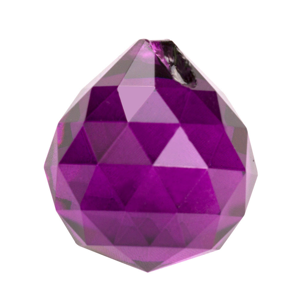 30mm Faceted K9 Crystal Teardrop Pendant – Assorted Colours | The Pink Bead Shop Canada