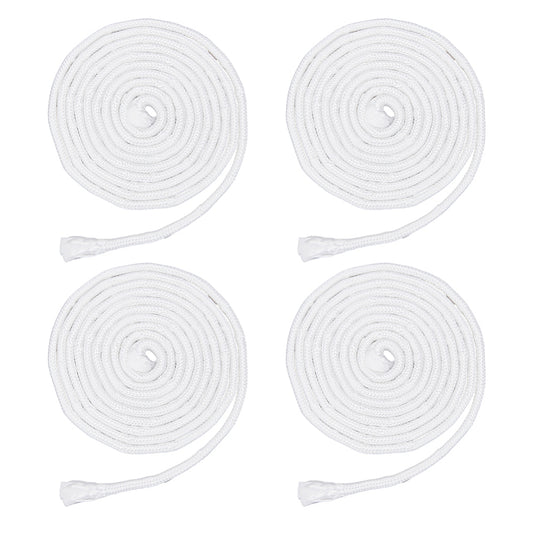 6mm Braided Nylon Rope – White – 10 Metre Roll | The Pink Bead Shop Canada