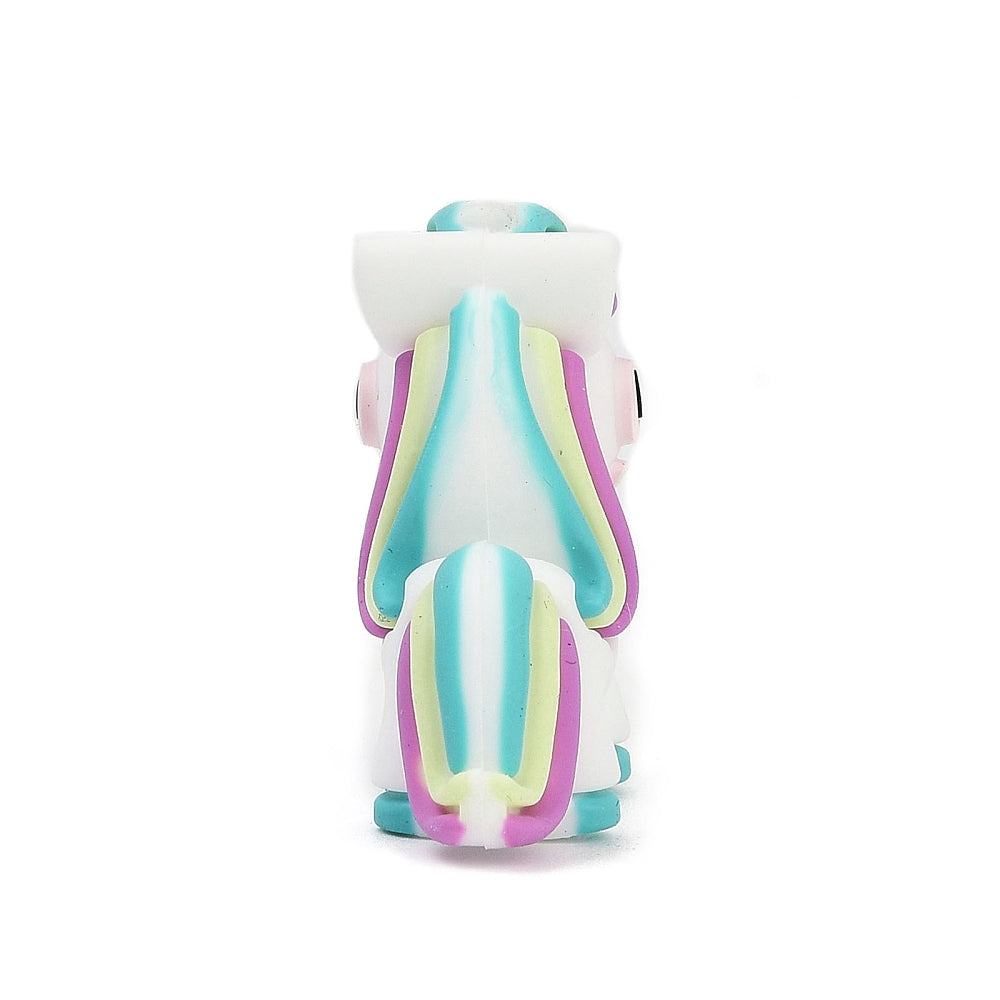 Unicorn Silicone Focal Beads | Silicone Unicorn Beads | The Pink Bead Shop Canada