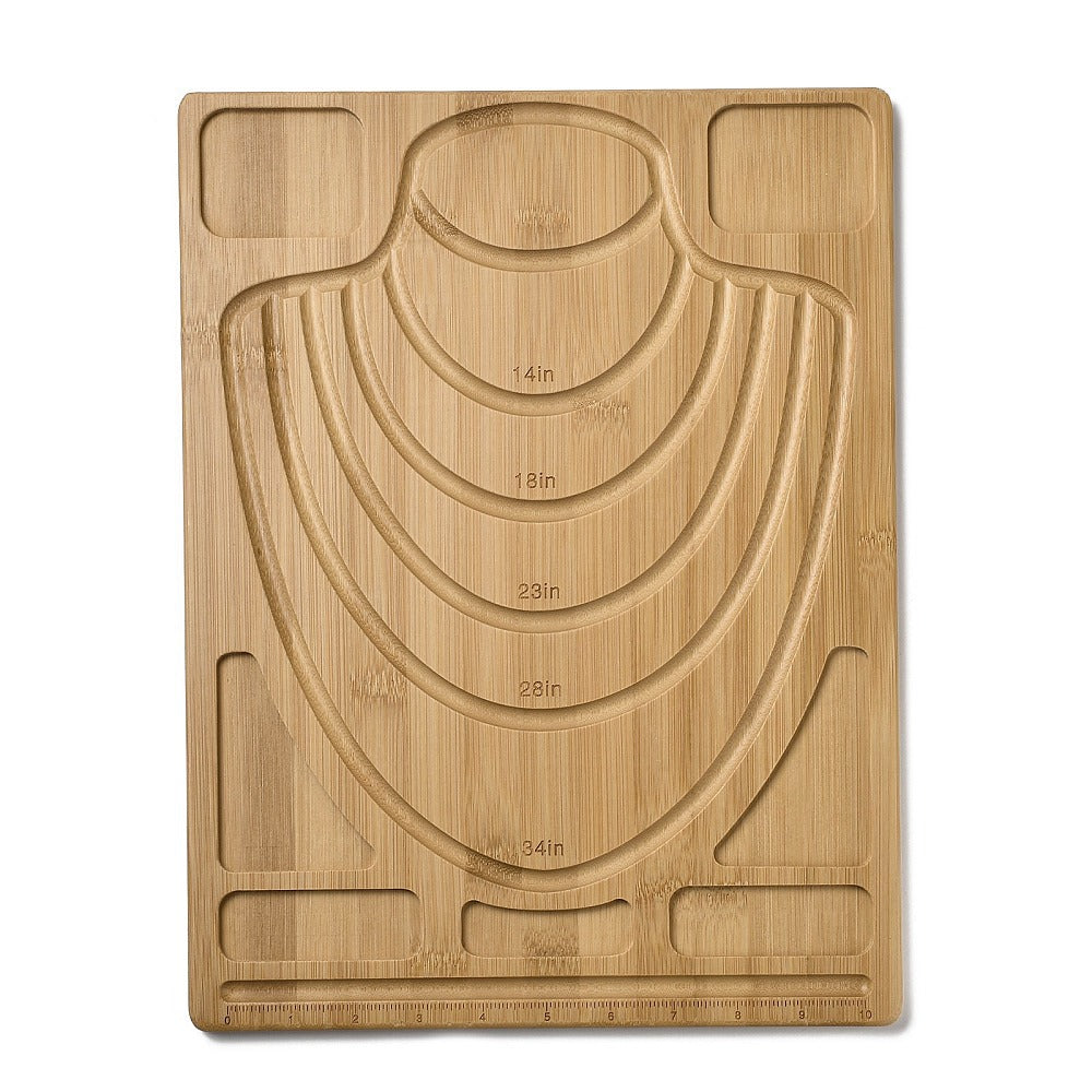 Bamboo Necklace Beading Board | The Pink Bead Shop Canada