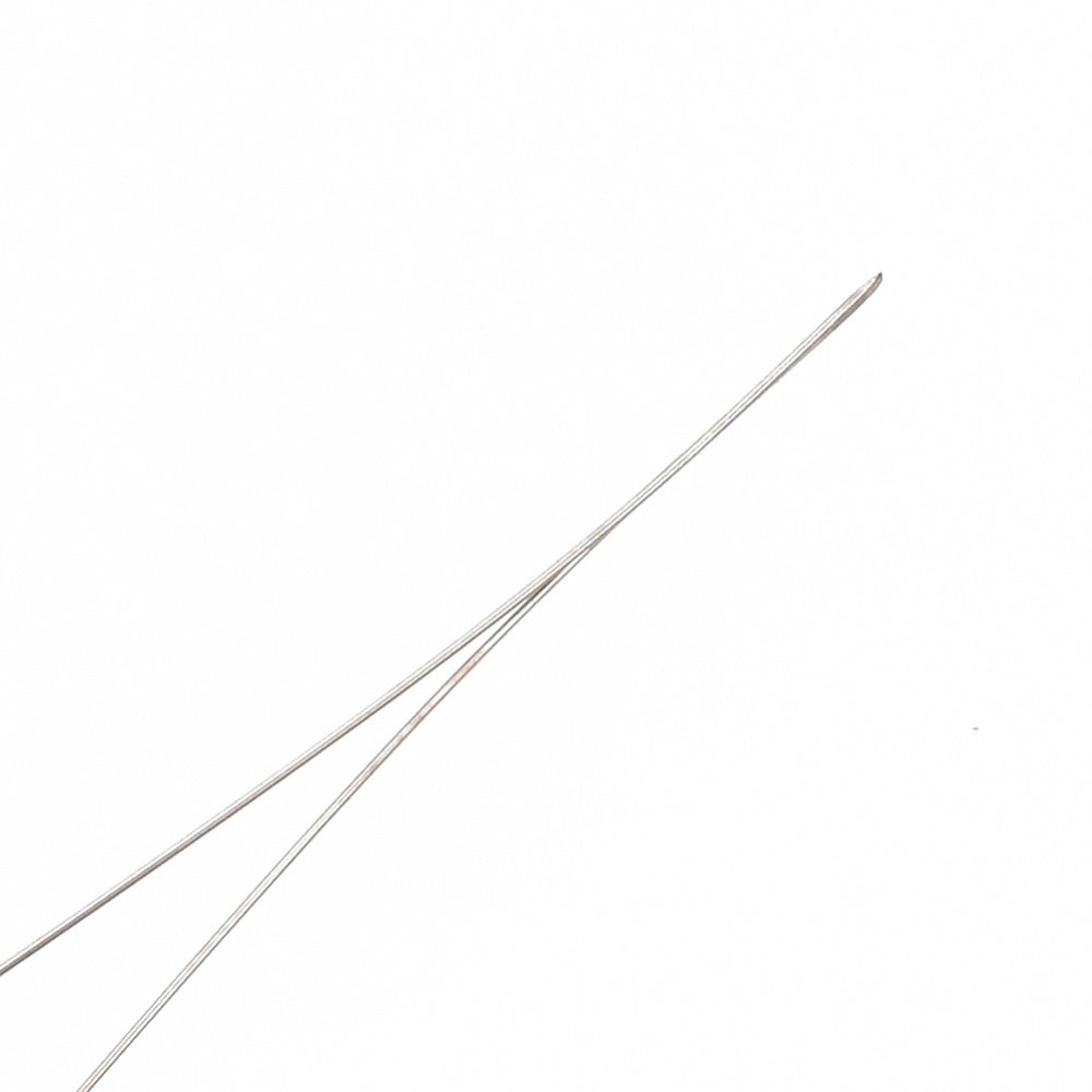 Big Eye Beading Needles – 113mm (Heavy Duty 0.4mm) | The Pink Bead Shop Canada