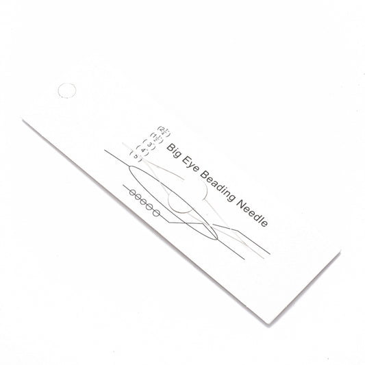 Big Eye Beading Needles – 88mm (Flexible Collapsible) | The Pink Bead Shop Canada