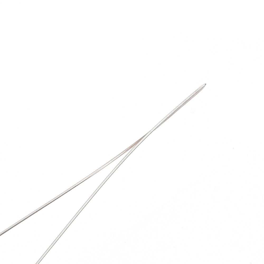 Big Eye Beading Needles – 88mm (Flexible Collapsible) | The Pink Bead Shop Canada