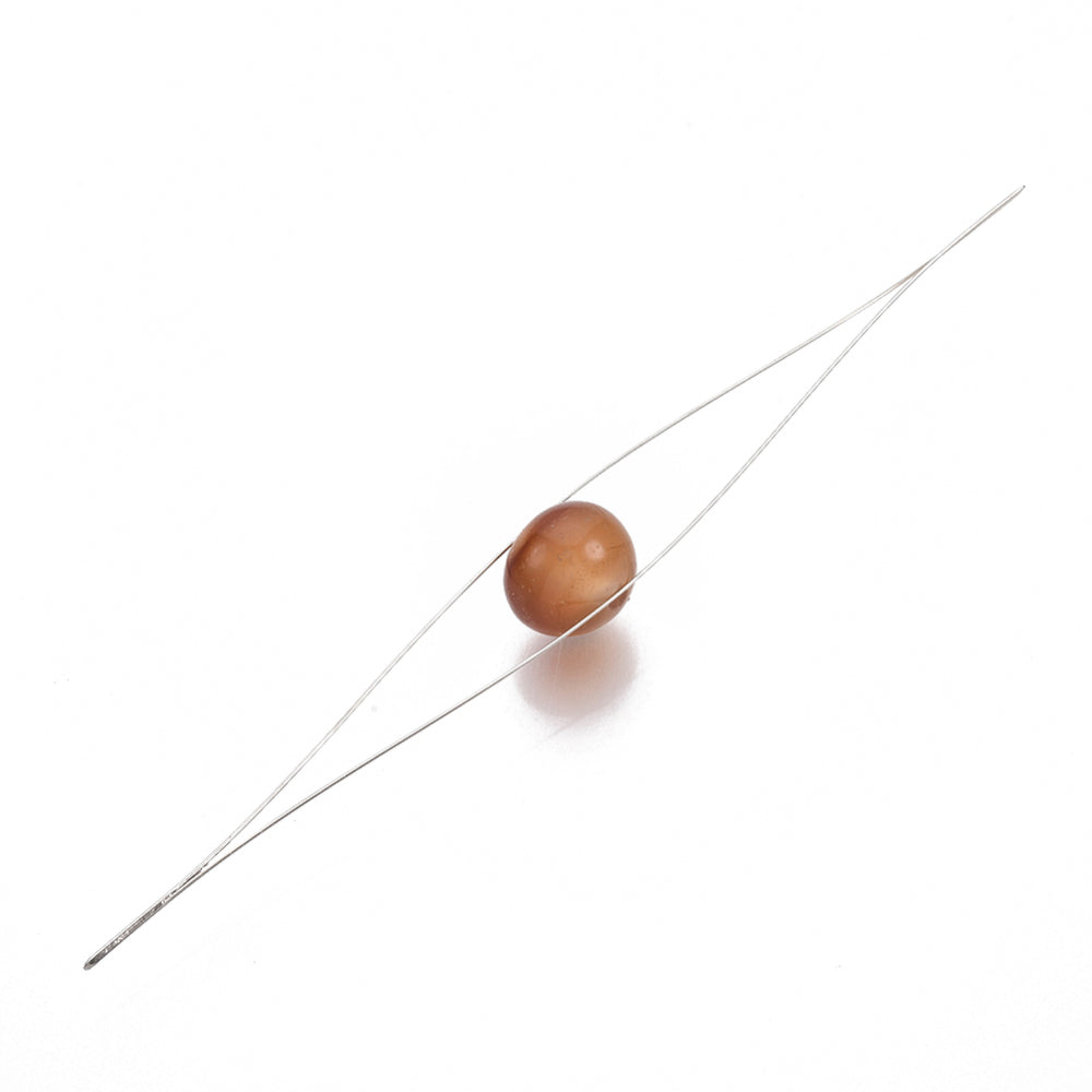 Big Eye Beading Needles – 88mm (Flexible Collapsible) | The Pink Bead Shop Canada