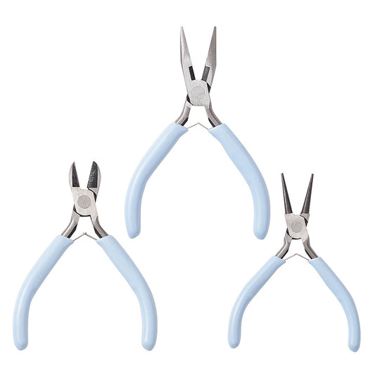 3 Piece Jewelry Plier Set | Jewelry Making Tools | The Pink Bead Shop Canada
