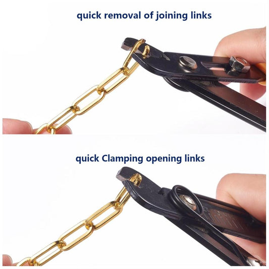 Quick Link Connector & Remover Pliers – Chain Opening Tool for Jewelry Making and Repair The Pink Bead Shop