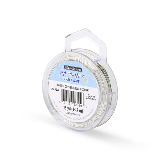 Artistic Wire – Tarnish Resistant Colored Copper Craft Wire Tinned Copper Asst Guages | 15 yd (13.7 m) | The Pink Bead Shop Canada