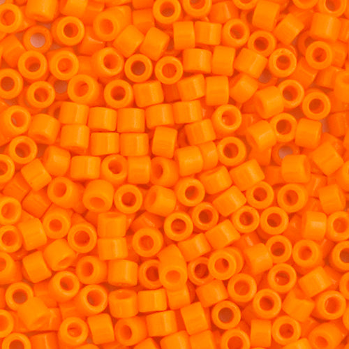Miyuki Delica 11/0 5.2g Vial Orange Mandarin Opaque 1133V