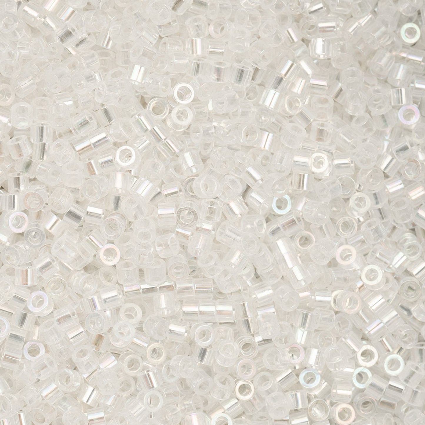 Cylin Beads 11/0 – Crystal AB (25g Bag) The Pink Bead Shop