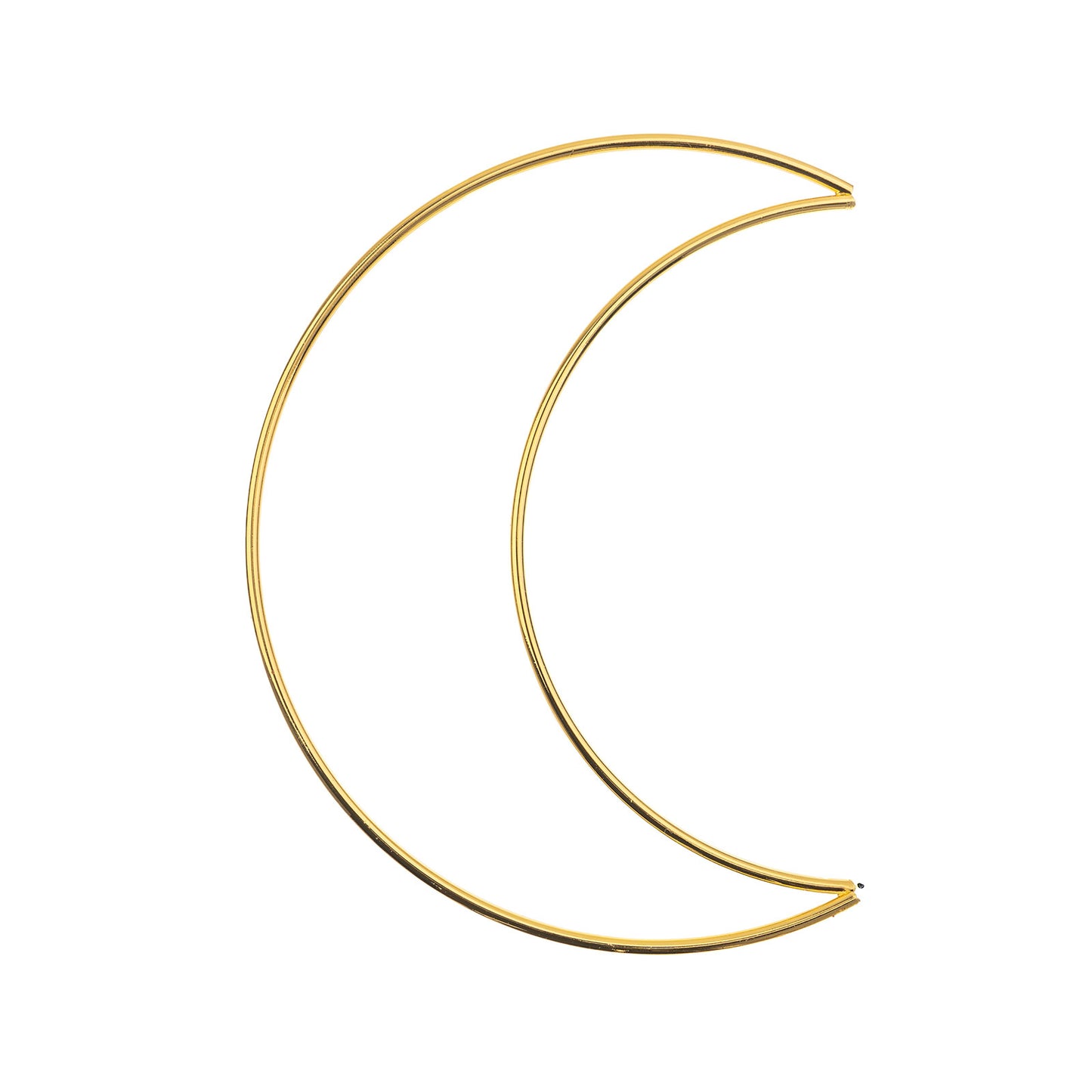 Metal Shapes Moon 1pc 150mm Iron for Suncatchers, Macrame, Mobiles
