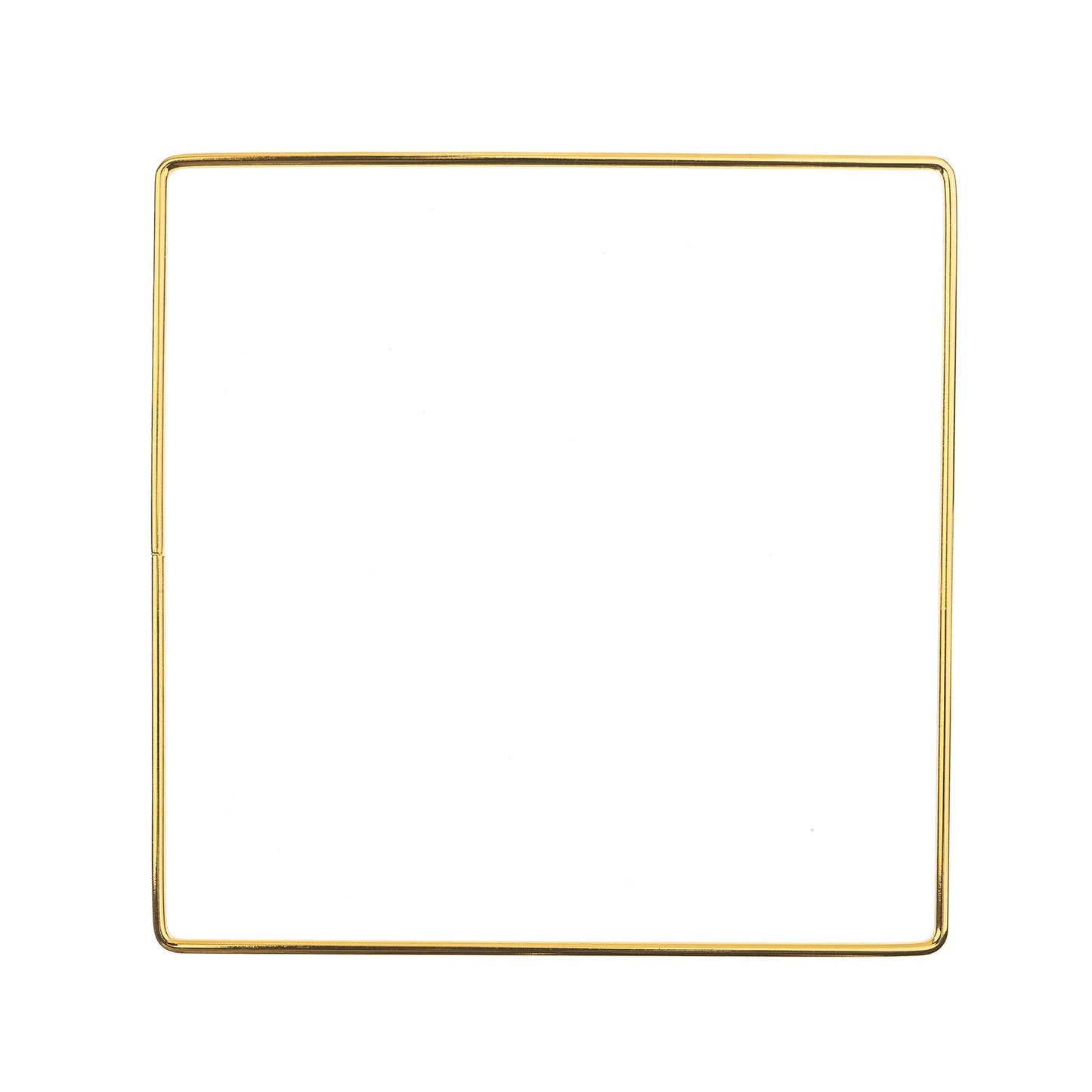 Metal Shapes Square 1pc 150mm Iron for Macrame, Suncatchers, Mobiles