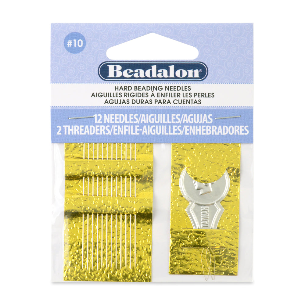 Hard Beading needles 12 pack