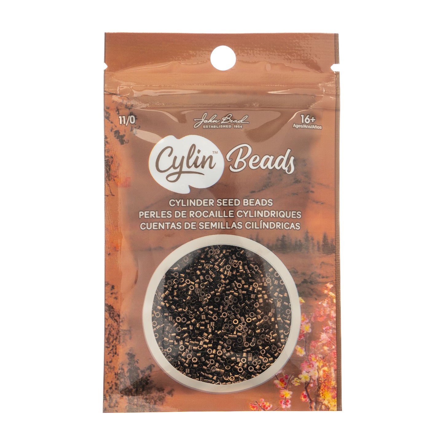 Cylin Beads 11/0 – Bronze Metallic (25g Bag) The Pink Bead Shop